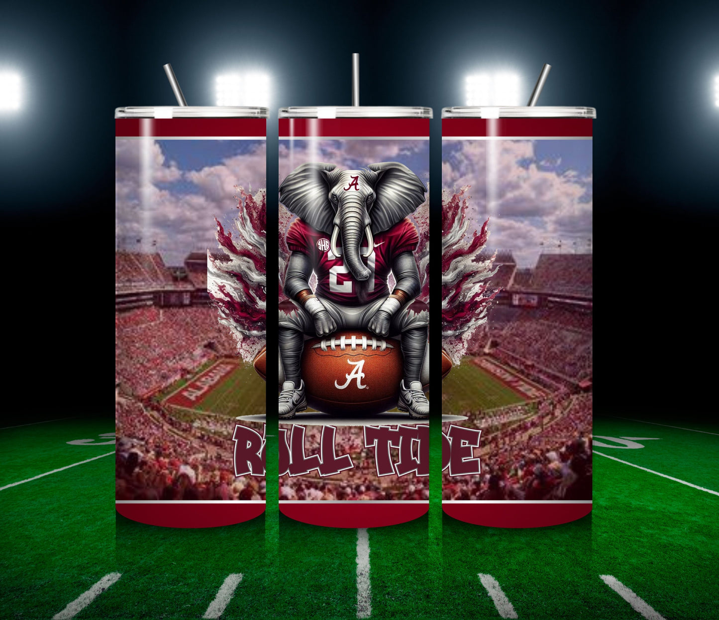 Roll Tide Fan Inspired 20 Oz. Tumbler