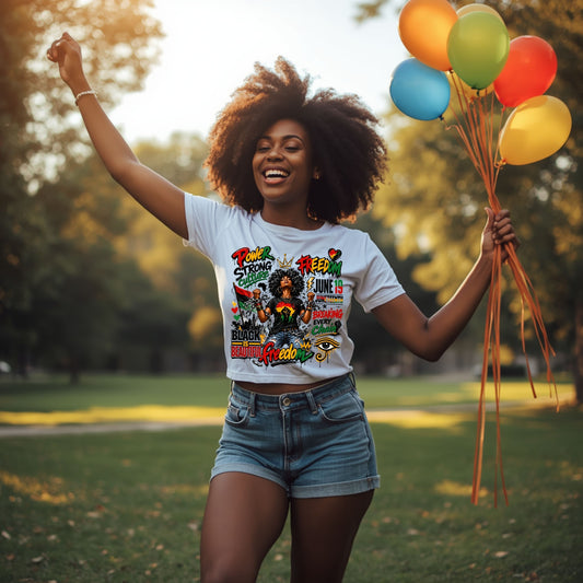 Strong Freedom Juneteenth T-Shirt