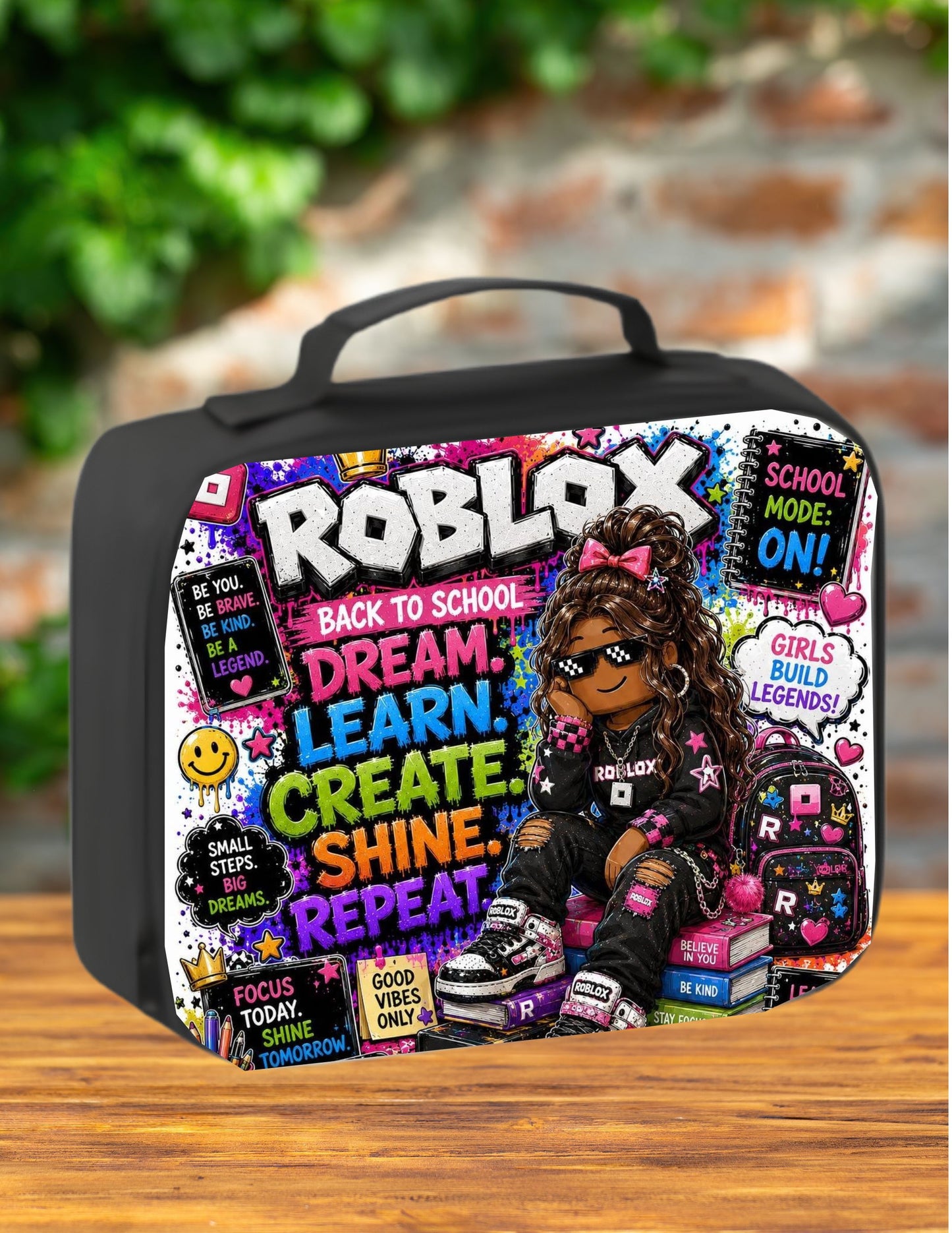 Roblox Inspired Backpack & Lunchbox