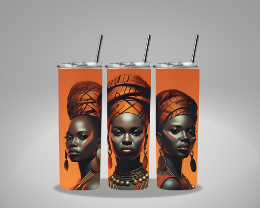 Afro Princess 20 Oz. Tumbler