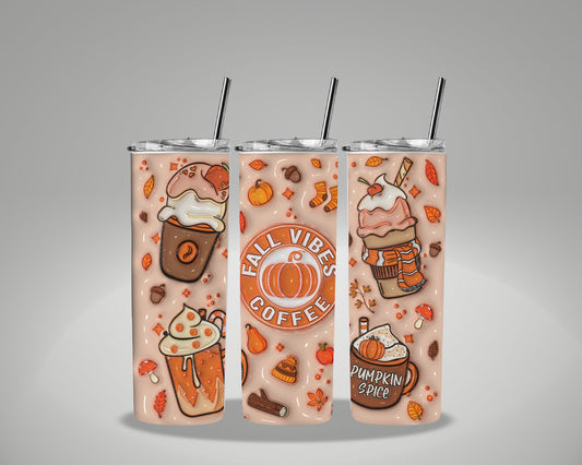 Fall Vibes 20 Oz. Tumbler