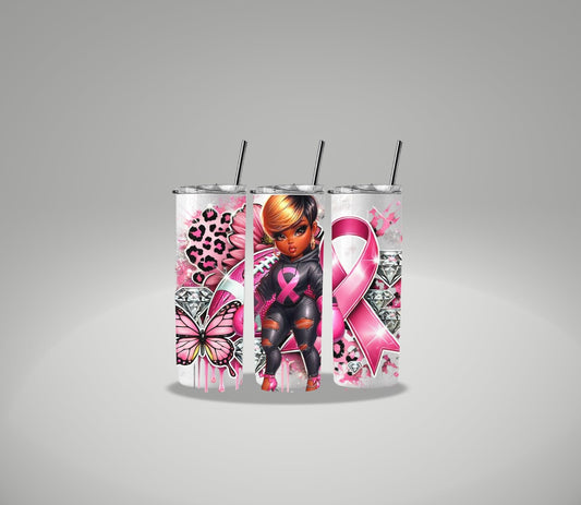 Cancer Fighter 20 Oz. Tumbler