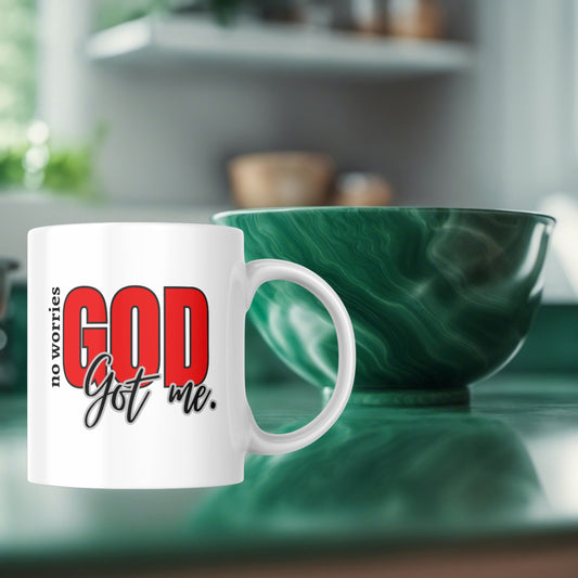 God Got Me Mug