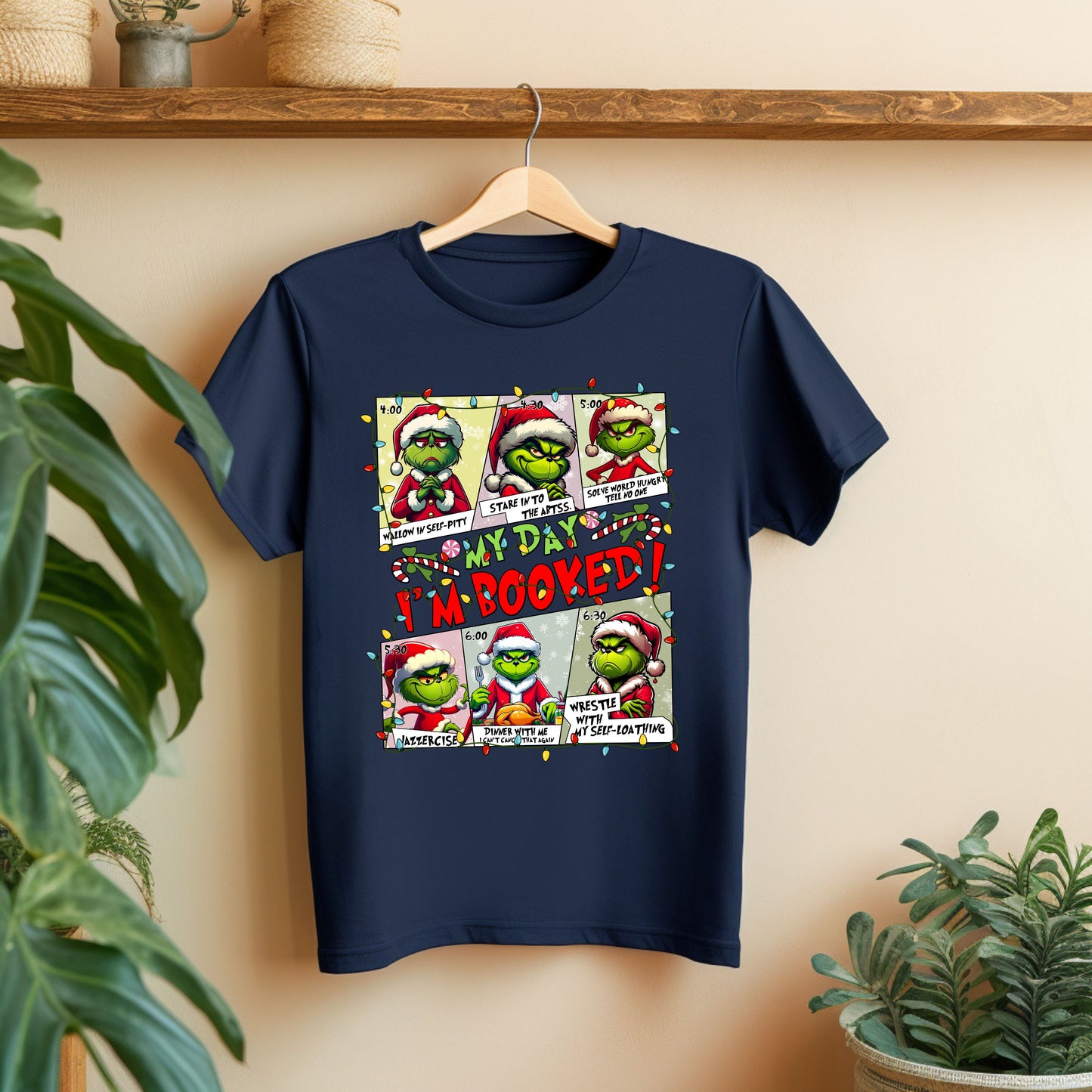 I'm Booked Holiday Grinchy Shirt