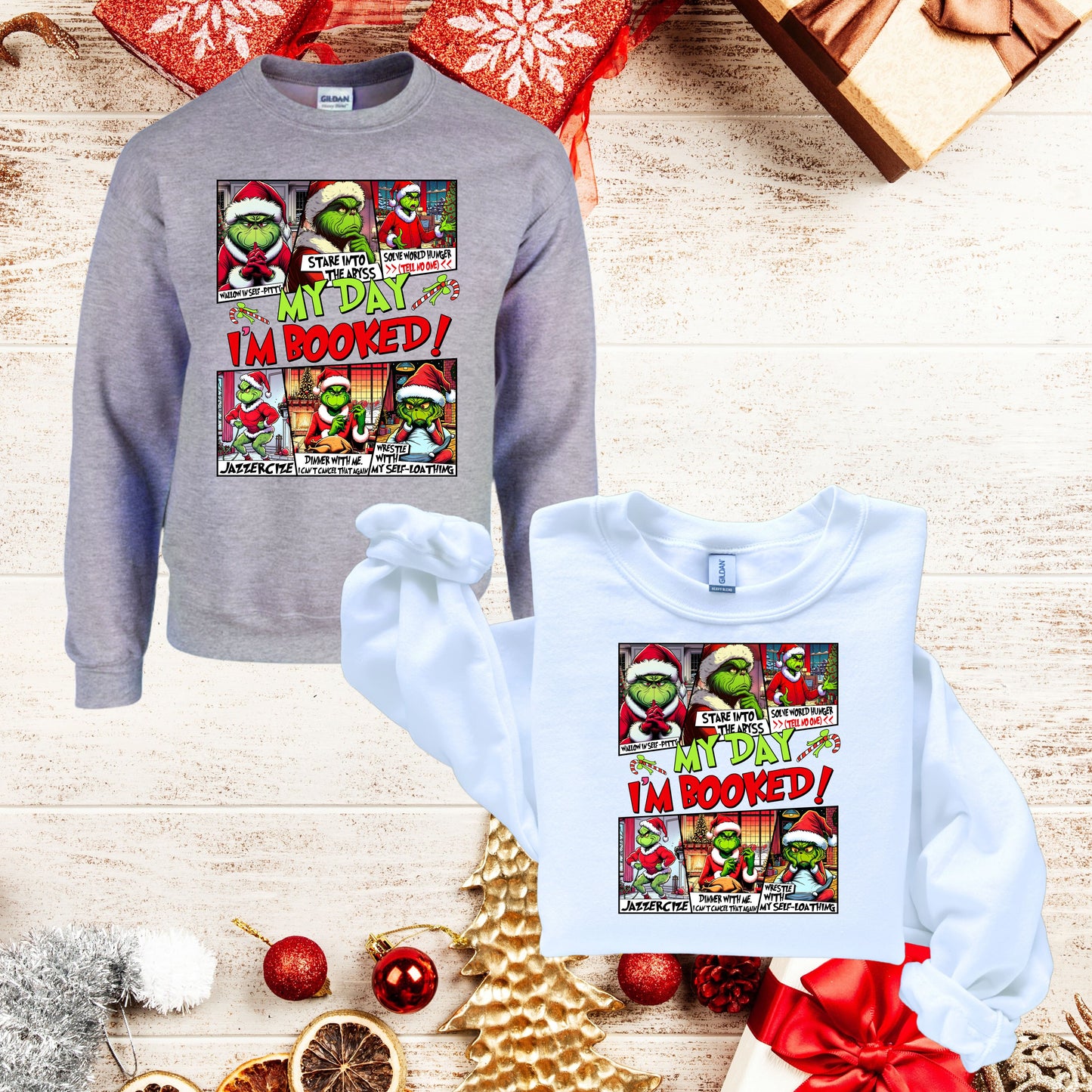 I'm Booked Holiday Grinchy Shirt