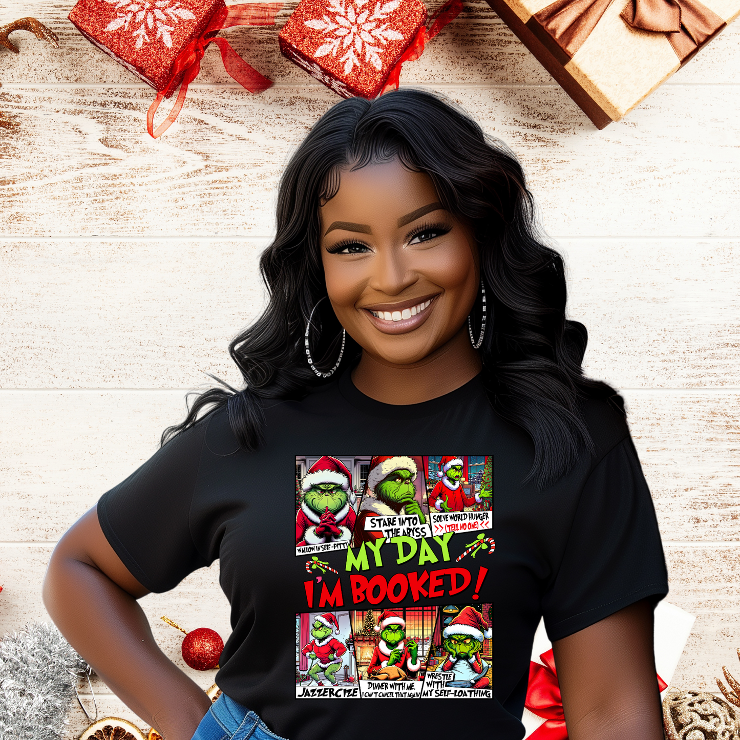 I'm Booked Holiday Grinchy Shirt