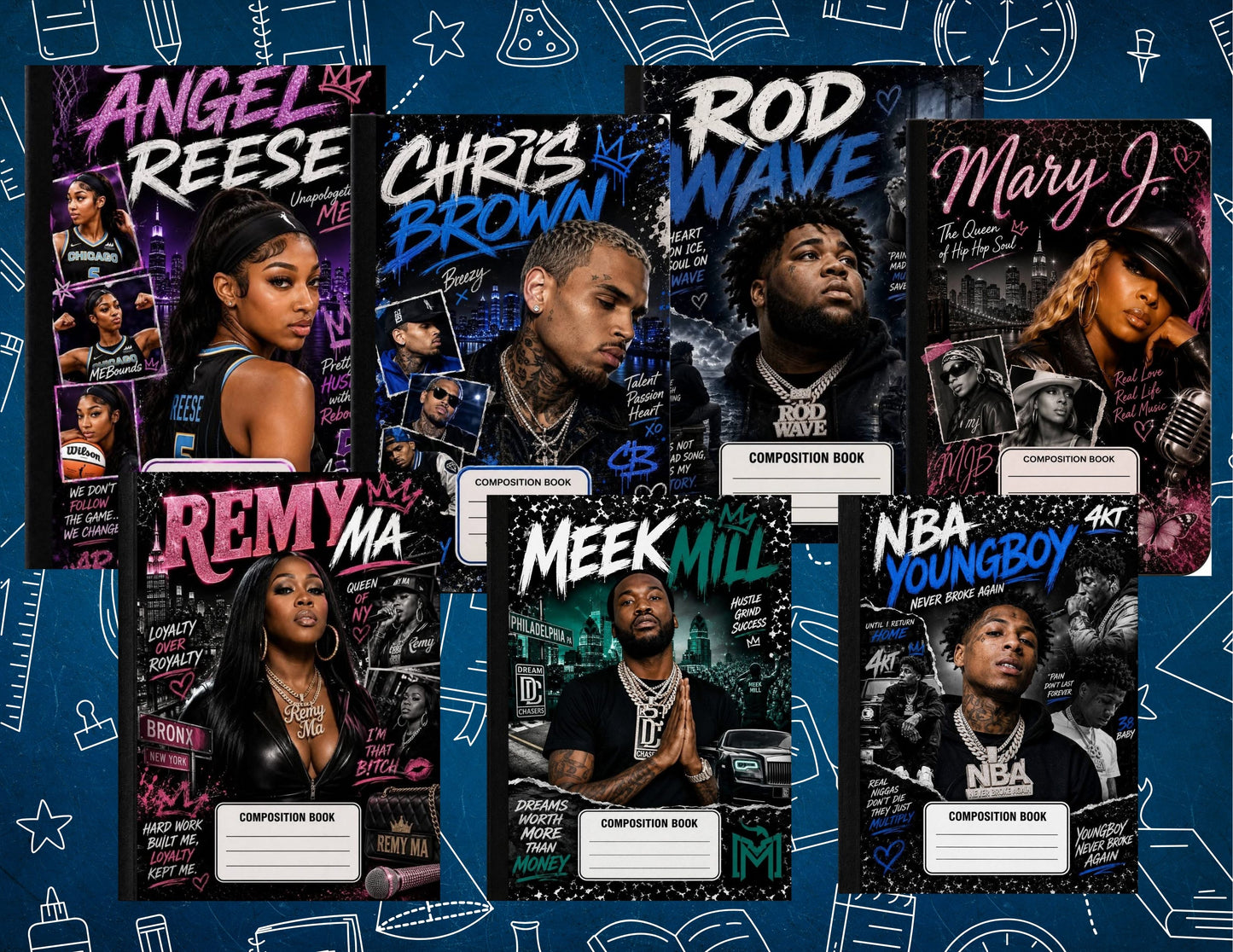 Hip Hop Composition Notebooks