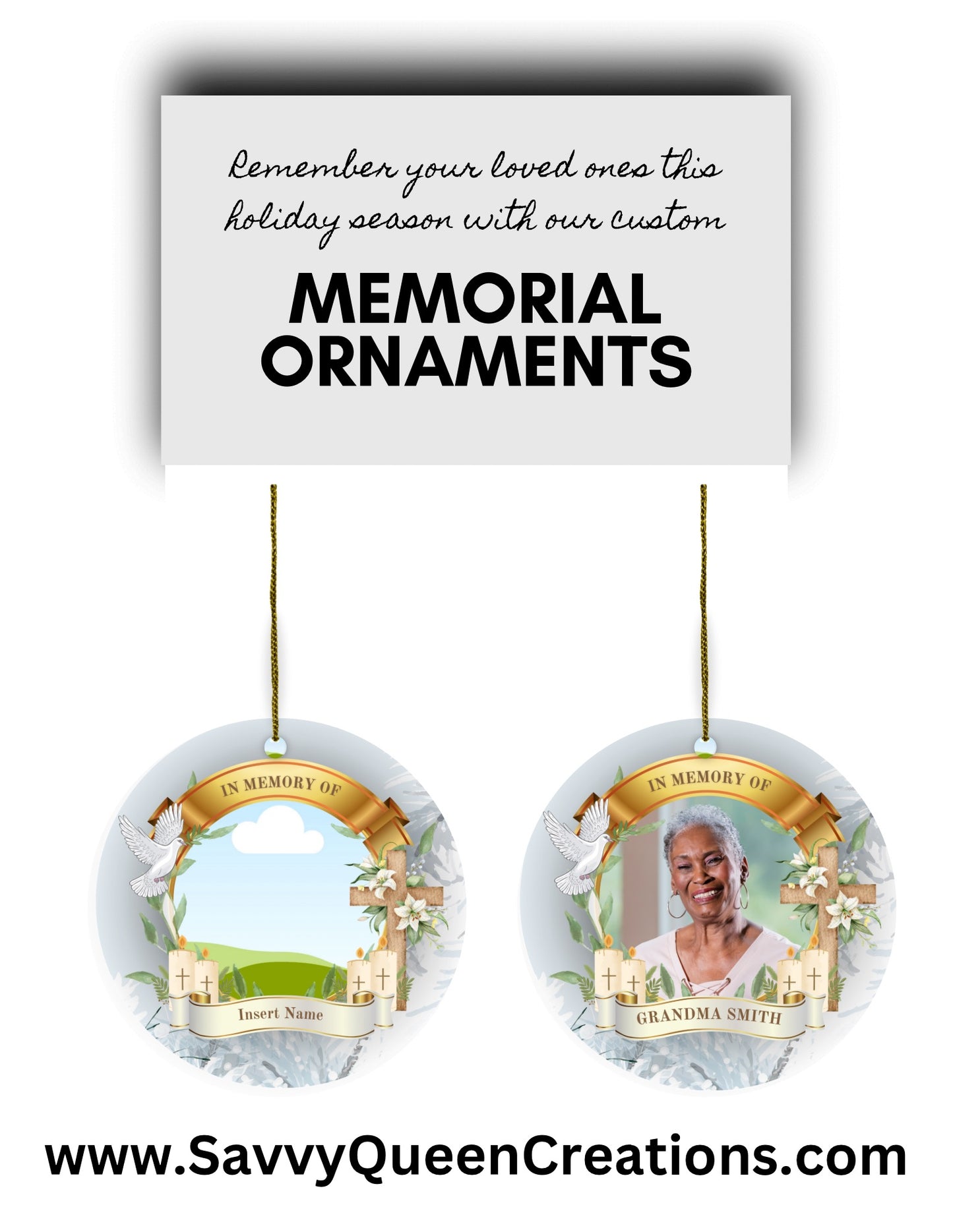 Holiday Memorial Ornament