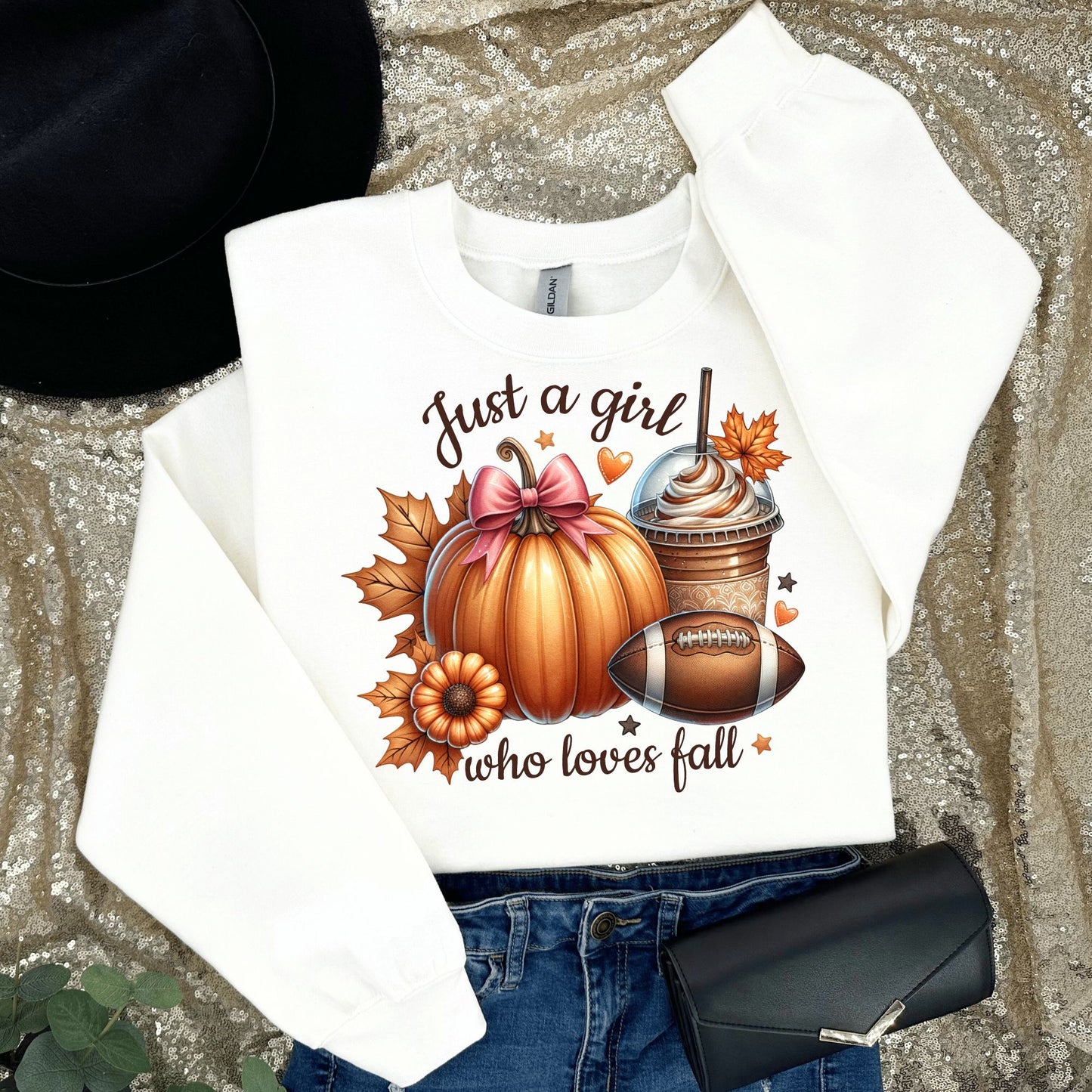 Just A Girl Who Loves Fall Shirt