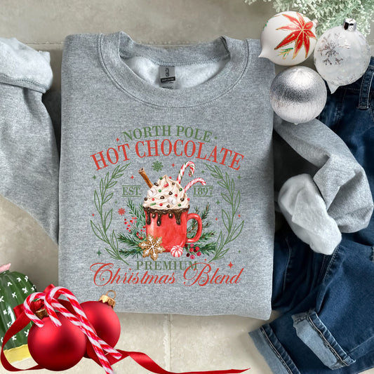 North Pole Hot Chocolate Christmas Shirt