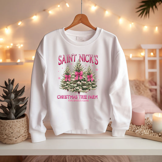 Saint Nicks Christmas Tree Farm Shirt