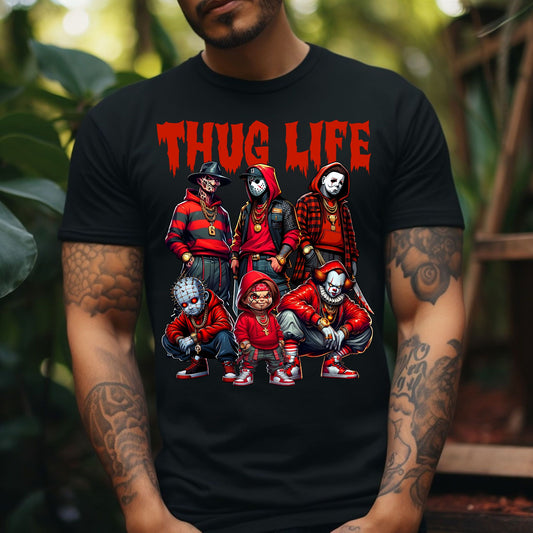 Thug Life Halloween Gang Shirt