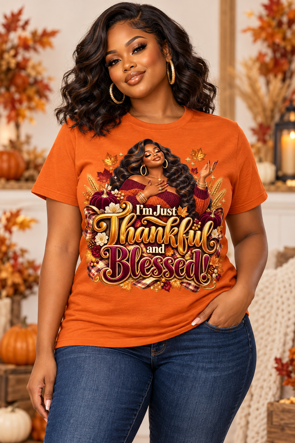 Just Thankful & Blessed Shirt