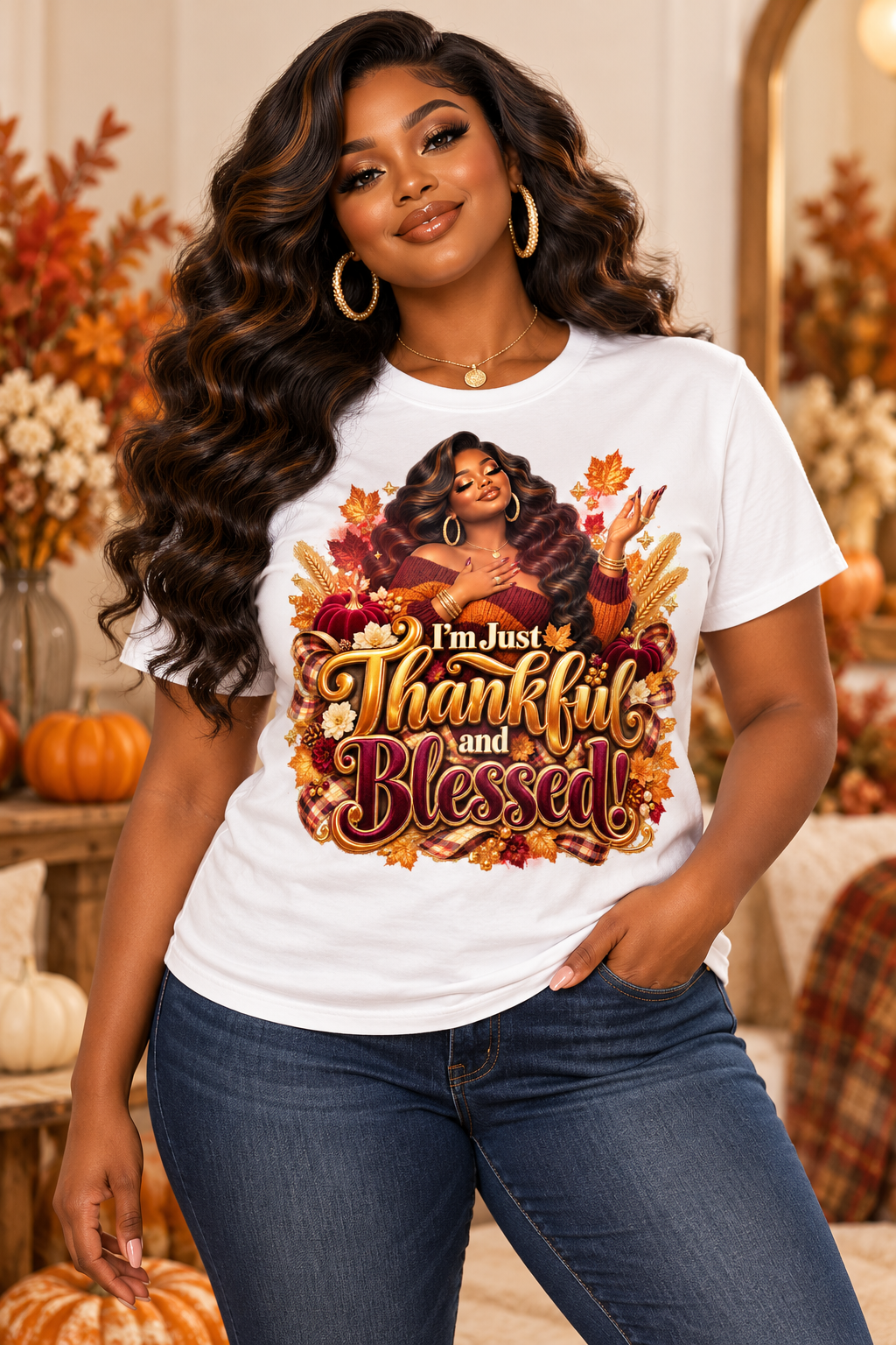 Just Thankful & Blessed Shirt