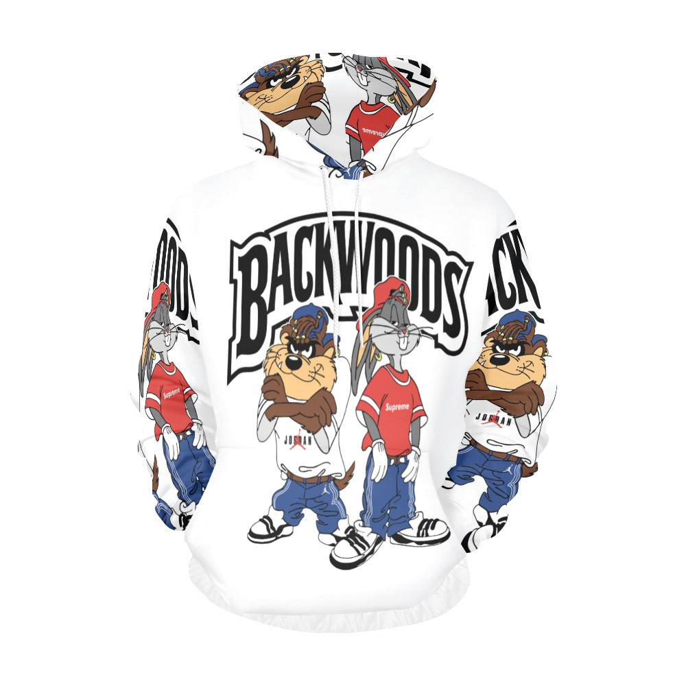 Backwoods Sweatshirt All Over Print Hoodie for Men (USA Size) (Model H13)