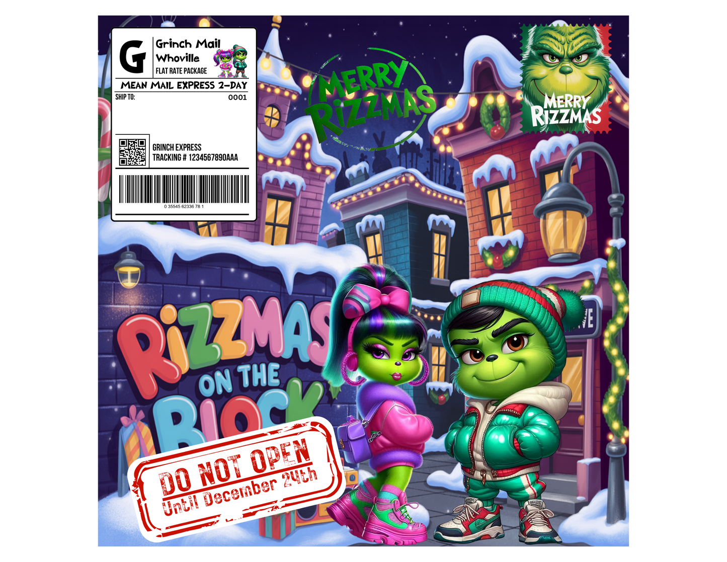 Rizzmas on the Block Gift Box